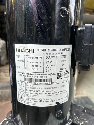 Hitachi E405DHD-36D22YG Inverter Compressor